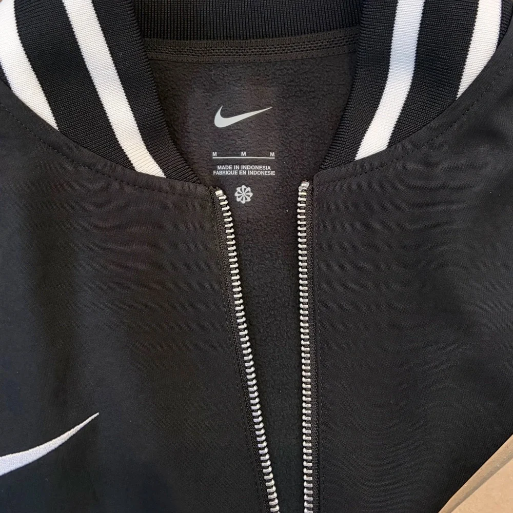 Nike Black Varsity Bomber Jacket - Picture 2 of 6